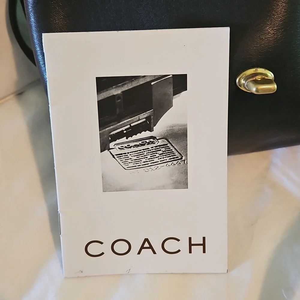 Coach Companion flap leather vintage crossbody - Picture 9 of 11